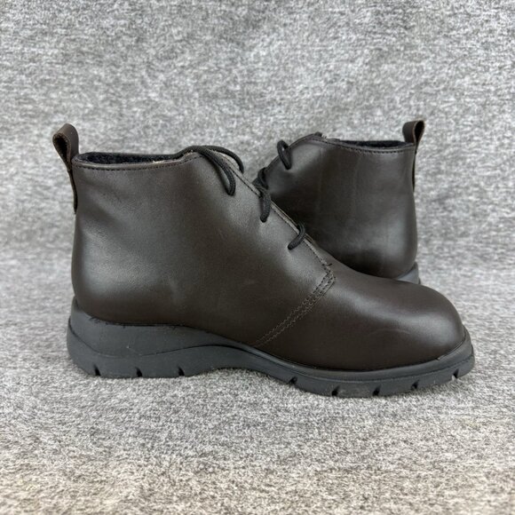 ✅Womens 7.5M Wanderlust Sudbury Chukka Boots Waterproof Brown Aqua Canada Insole - Picture 12 of 13